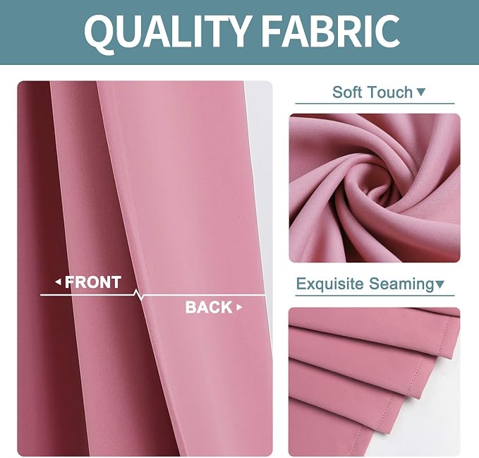 ChrisDowa Grommet Room Darkening Curtains - Image 3