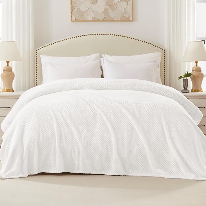 Exclusivo Mezcla Fleece Bed Blanket King Size, Super Soft and Warm Blankets - Image 3