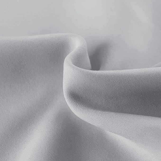 Hiasan Valance Curtains for Kitchen Blackout Thermal Insulated Solid Window - Image 4