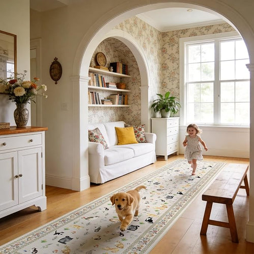 2x12 Washable Hallway Runner Rug by EISUROM