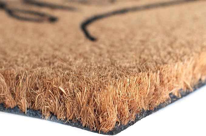 LuxUrux Welcome Mats Outdoor Coco Coir Doormat, - Image 9