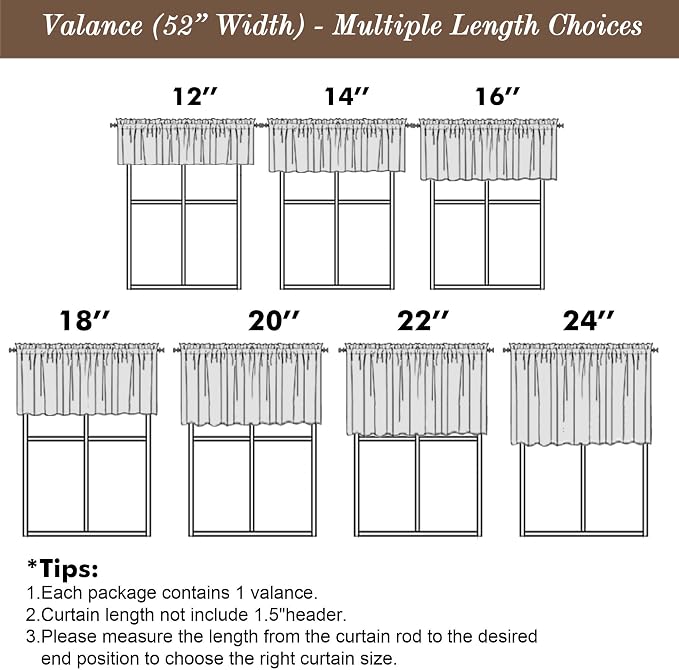 Chyhomenyc White Valance for Windows - Image 8