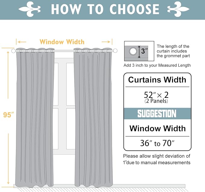 ChrisDowa 100% Blackout Curtains - Image 7