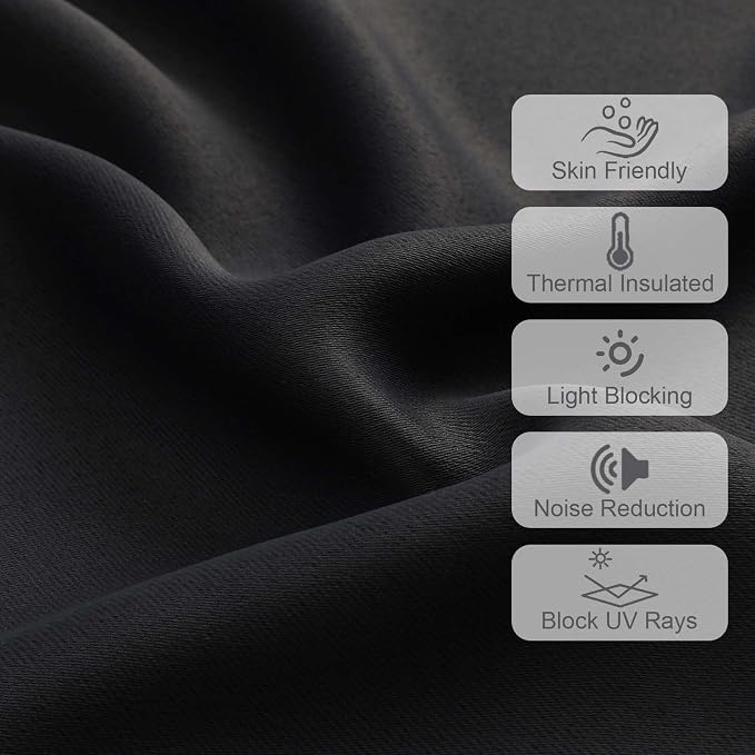Chyhomenyc Black Blackout Valances - Image 4
