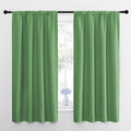 NICETOWN Blackout Curtains for Bedroom, Froest Green, 1 Pair, 42 by 45-inch by NICETOWN
