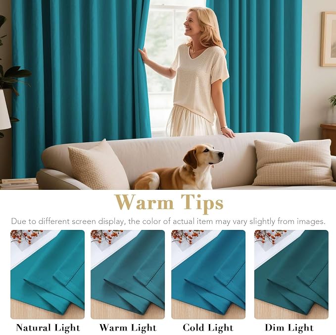 H.VERSAILTEX Thermal Insulated Blackout Curtains Soft and Smooth Baby Boy Room - Image 5