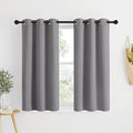 NICETOWN Silver Grey Blackout Curtain Panels by NICETOWN