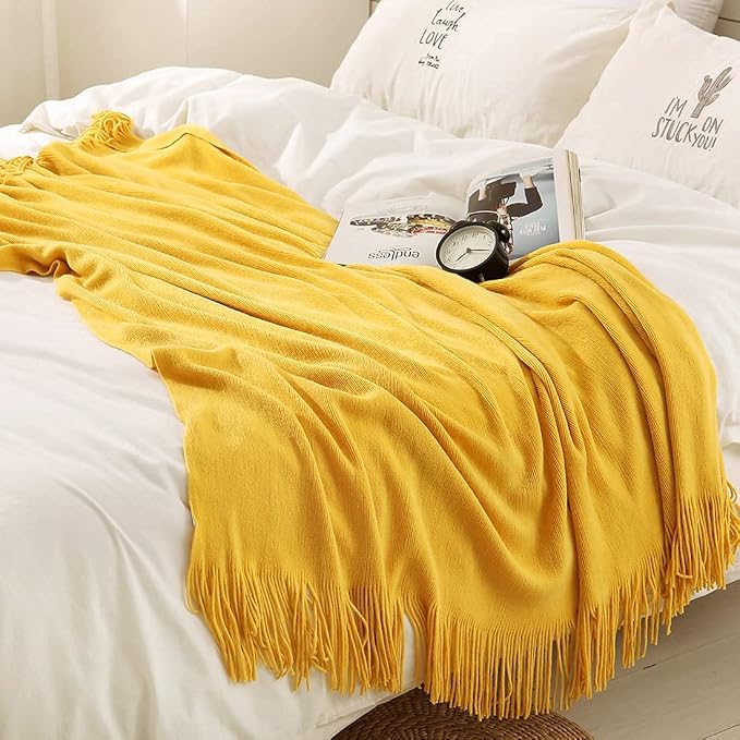 Homiest Decorative Knitted Throw Blanket - Image 3