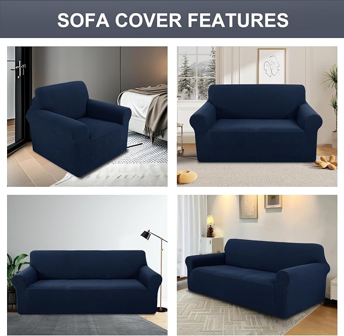 Stretch Couch Cover Washable Sofa Slipcover Furniture Protector - Image 7