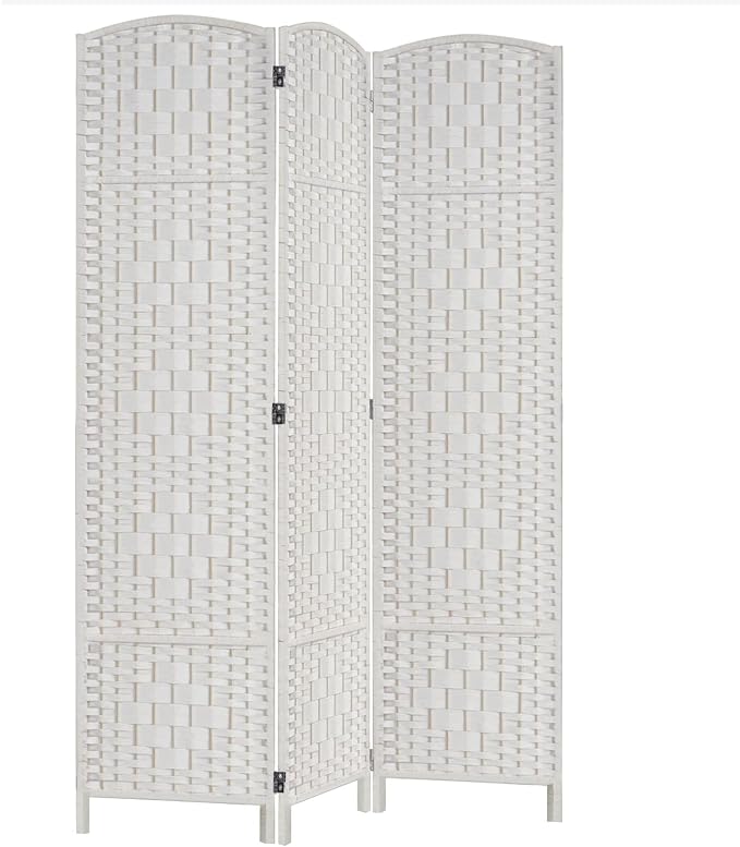 Rose Home Fashion 6 ft Tall Room Divider, Room Dividers and Folding Privacy by RoseHomeFashion