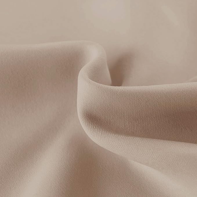 Hiasan Valance Curtains for Kitchen Blackout Thermal Insulated Solid Window - Image 4