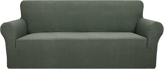 YEMYHOM Couch Cover Latest Jacquard Design High Stretch Sofa Covers by YEMYHOM