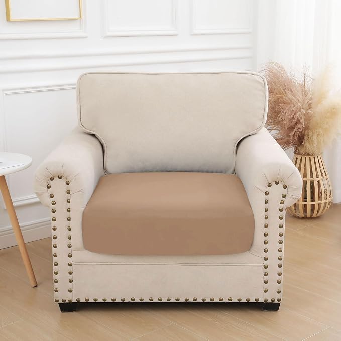 hyha Waterproof Couch Cushion Covers, Stretch Sofa Couch Seat Slipcover - Image 7