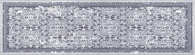 Vaukki Hallway Runner Rug, Vintage Shaggy Soft Laundry Rug Runner, Non Slip - Image 9