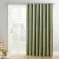 Sun Zero Easton Extra-Wide Blackout Grommet Sliding Patio Door Curtain Panel by SunZero%E2%84%A2
