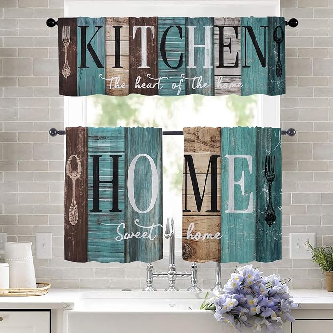 Farmhouse Kitchen Curtains - Image 3