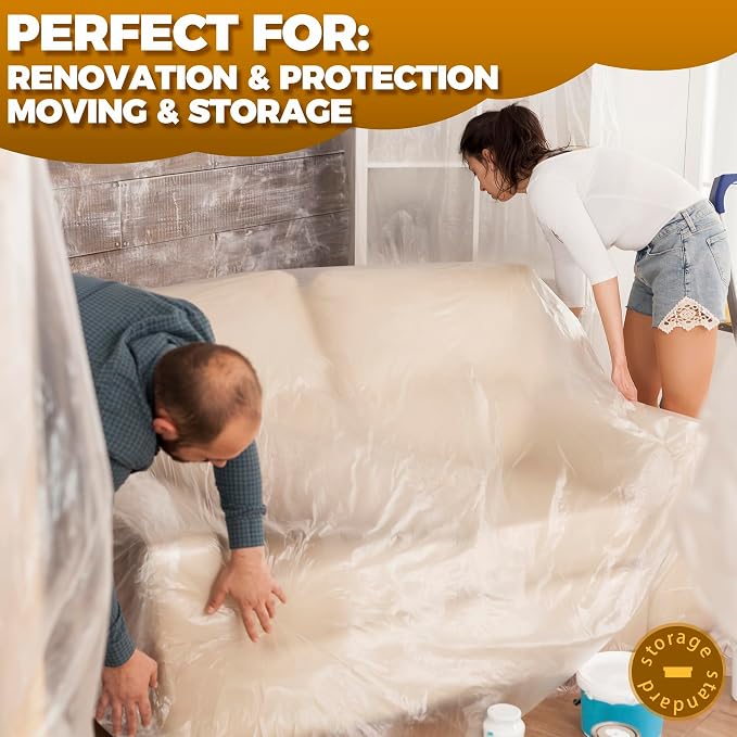 Plastic Furniture Covers for Moving - Image 7