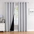 ChrisDowa 100% Blackout Curtains 90 inch Long by ChrisDowa