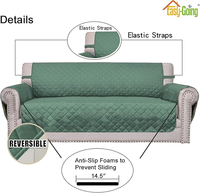 Easy-Going Reversible Couch Cover - Image 3