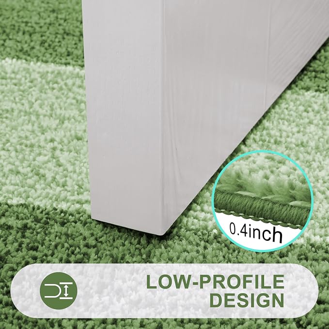 Kitinjoy Indoor Outdoor Door Mat, 48x30 Non-Slip Absorbent Dirt Trapper - Image 4