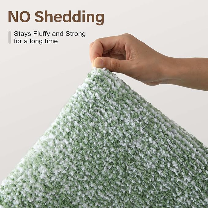 Bathroom Rugs 30x20 Non Slip Washable, Soft Absorbent Quick Dry Mats - Image 8