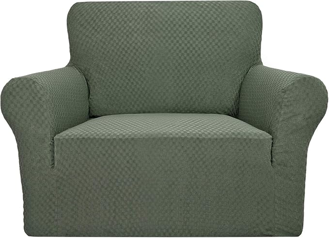 YEMYHOM Couch Cover Latest Jacquard Design High Stretch Sofa Chair Covers by YEMYHOM