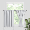 JIUZHEN Short Blackout Curtains by JIUZHEN