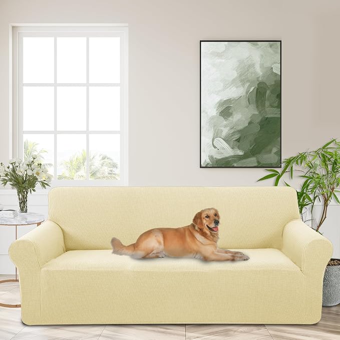 Stretch Couch Cover Washable Sofa Slipcover Furniture Protector by LuxshareHome