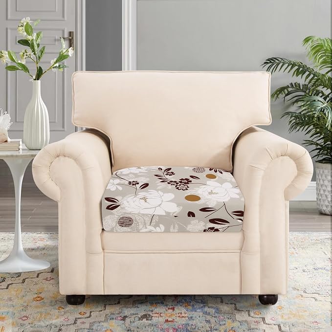 SearchI 3PC Printed Sofa Couch Cushion Covers Replacement Chair Cushion - Image 2