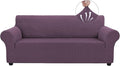 Asnomy Couch Covers for 3 Cushion Couch Stretch Sofa Covers Slipcovers by Asnomy