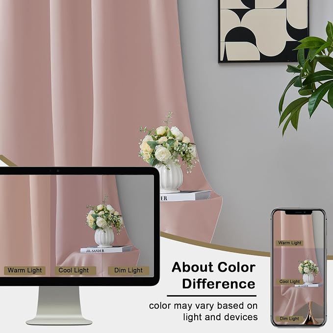 OVZME Extra Long 10 FT Blackout Curtains - Image 7
