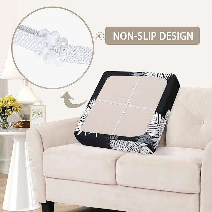 SearchI 2PC Printed Sofa Couch Cushion Covers Replacement Chair Cushion - Image 5