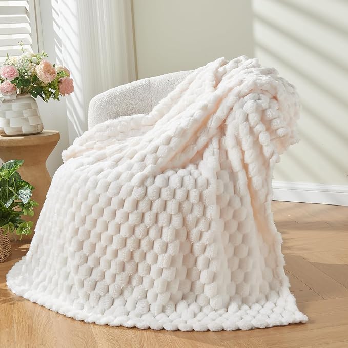NEWCOSPLAY Super Soft Throw Blanket Ivory Premium Silky Flannel Fleece 3D by NEWCOSPLAY