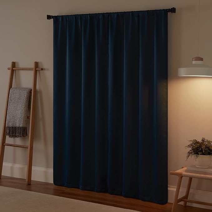 ECLIPSE Blackout Curtains for Bedroom-Darrell 37" x 84" Insulated Darkening - Image 5