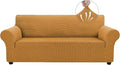 Asnomy Couch Covers for 3 Cushion Couch Stretch Sofa Covers Slipcovers by Asnomy