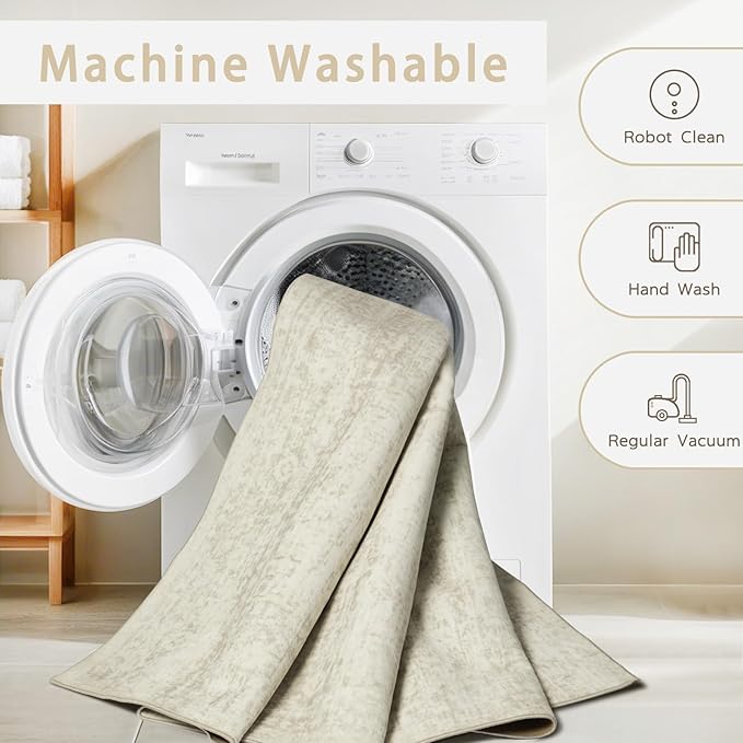 Washable Rugs 9x12 Area Rugs for Living Room, Rugs for Bedroom, Large Carpets - Image 4