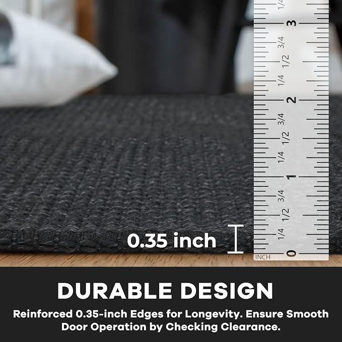 KOZYFLY Runners for Hallways 3x10 ft Washable Kitchen Runner Non Slip Rubber - Image 4