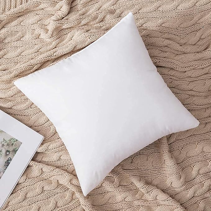 MIULEE Set of 2 Throw Pillow Inserts Premium Pillow Stuffer Square Form - Image 9