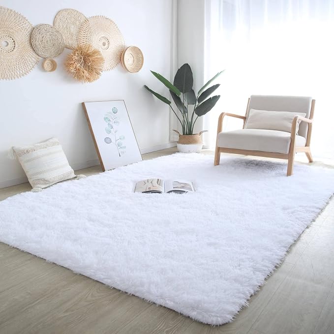 CAIYUECS Shag Area Rug, Indoor Ultra Soft Plush Rugs - Image 3