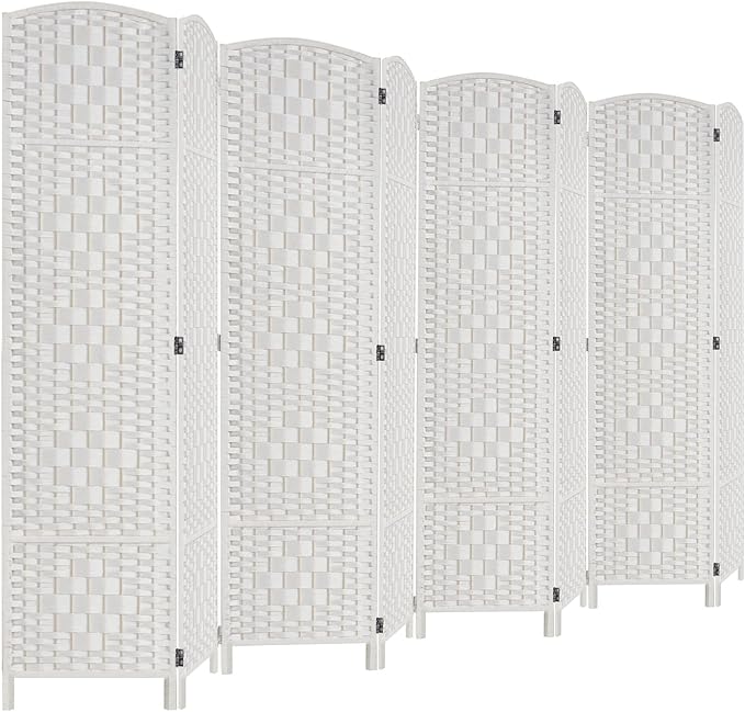 Rose Home Fashion Room Divider, 6 ft Tall Room Dividers and Folding Privacy by RoseHomeFashion