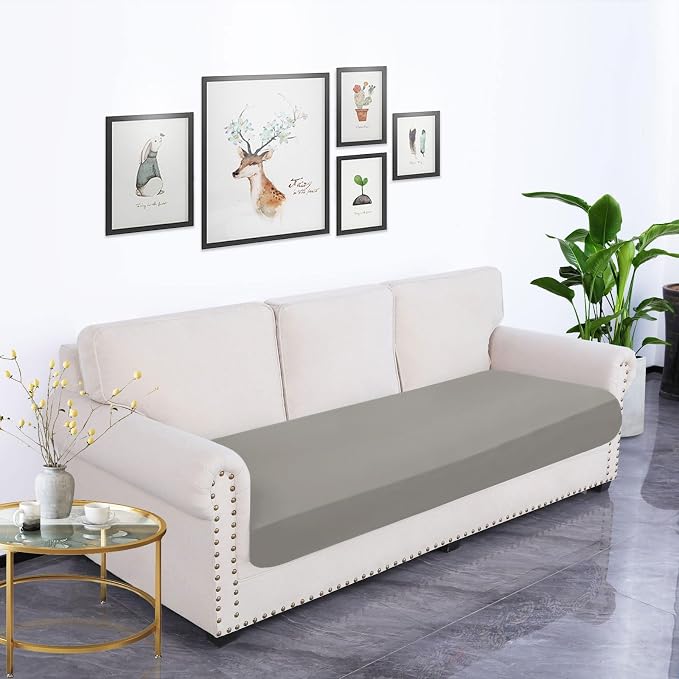 hyha Waterproof Couch Cushion Covers, Stretch Sofa Couch Seat Slipcover - Image 7