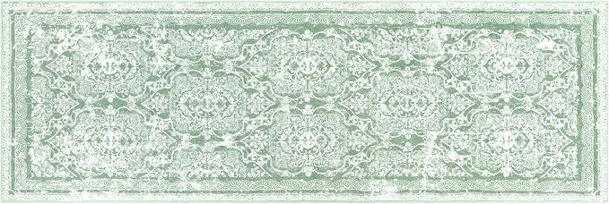 Vaukki Hallway Runner Rug, Vintage Shaggy Soft Laundry Rug Runner, Non Slip - Image 8