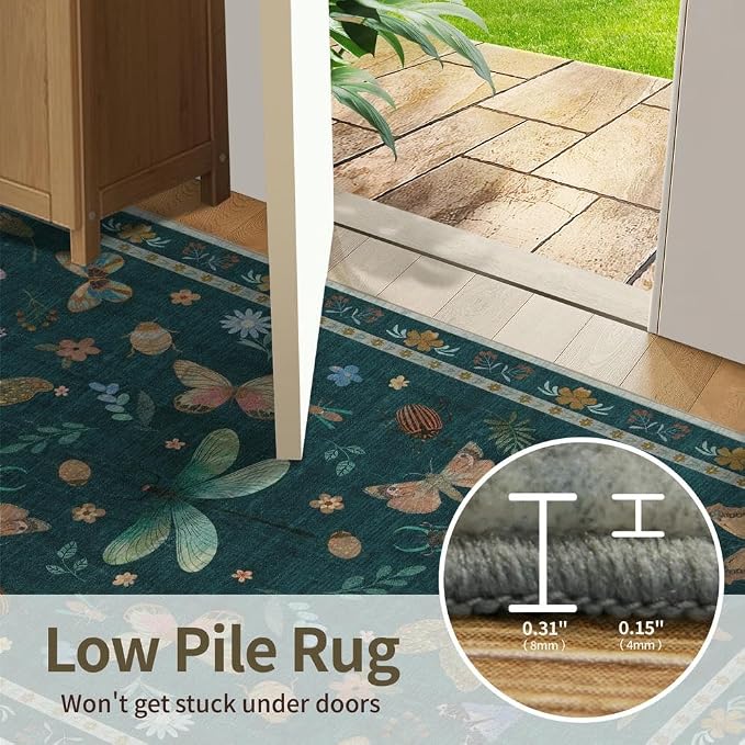 8x10 Washable Area Rugs for Living Room&Bedroom - Image 9