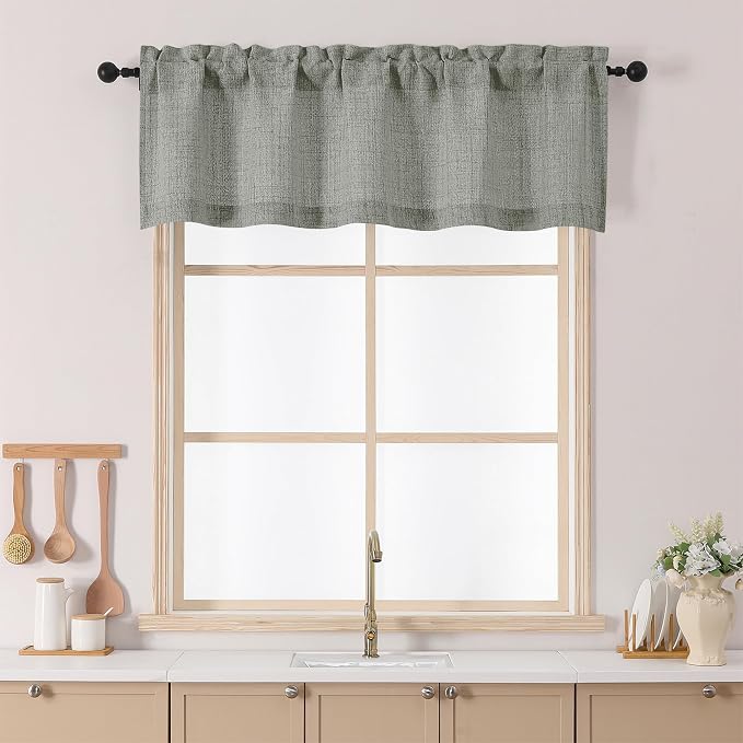 Chyhomenyc Dark Grey Valance for Windows by Chyhomenyc