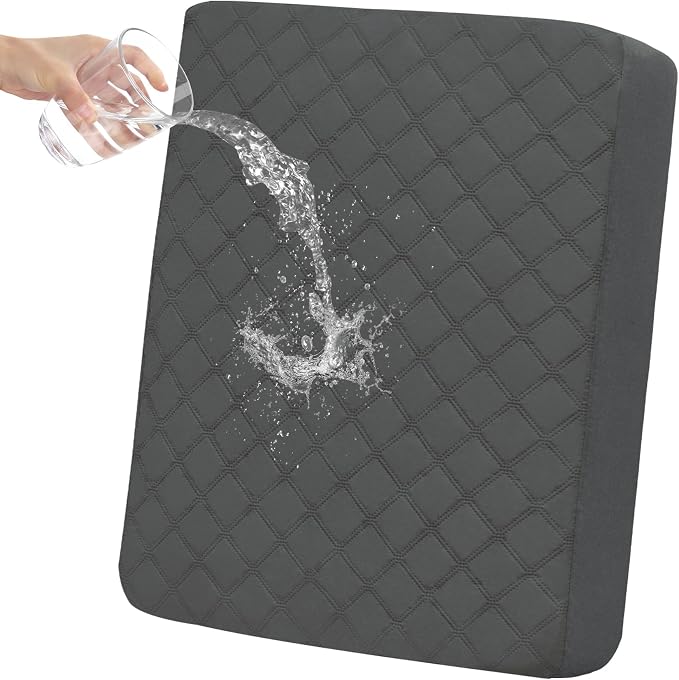 Easy-Going Waterproof Oversized Chair Cushion Covers, Non-Slip Leakproof Sofa by Easy-Going