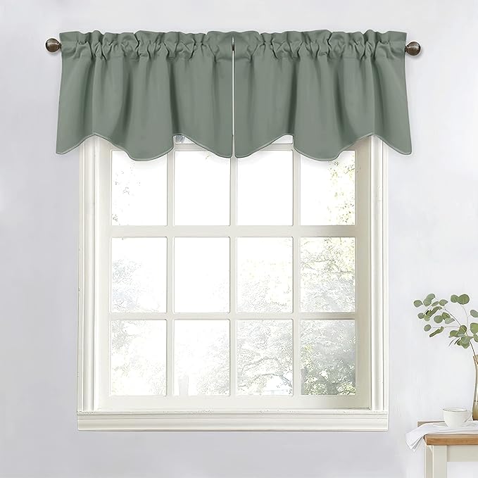 NICETOWN Scalloped Window Valance - Image 3