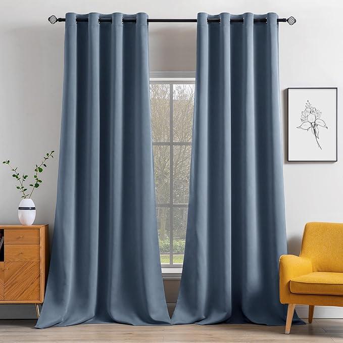 MIULEE Blackout Curtains 96 Inches Long by MIULEE