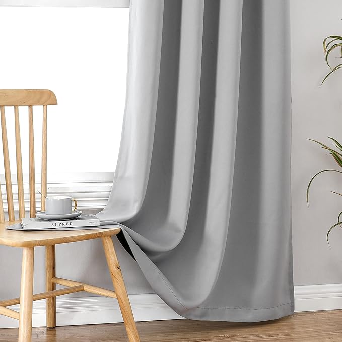 ChrisDowa 100% Blackout Curtains 84 inch Long - Image 7