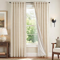 jinchan Winslow Lined Linen Curtains by JINCHAN