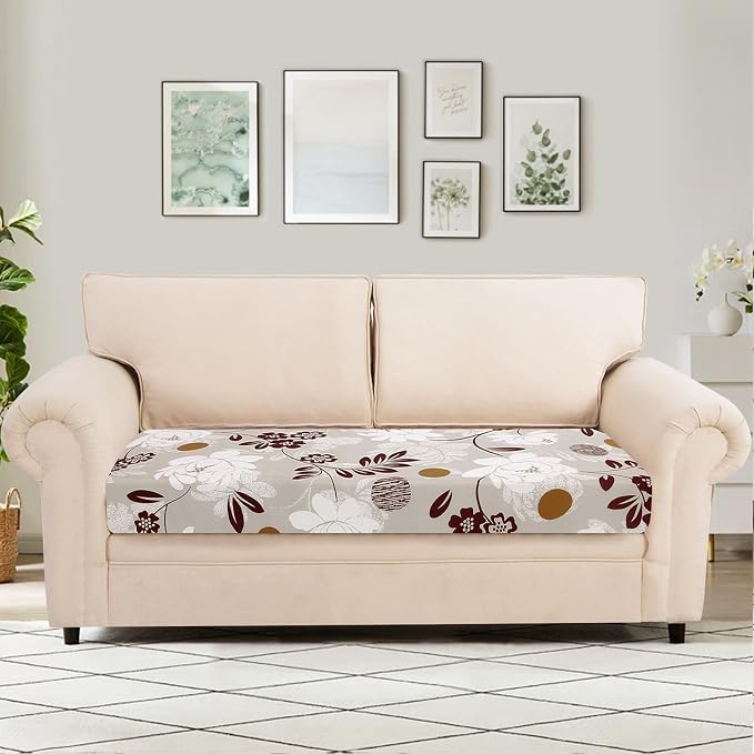 SearchI Stretch Printed Sofa Couch Cushion Covers Replacement Chair Cushion - Image 2